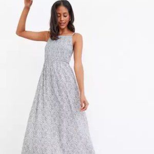 Floral-Print Smocked-Top Maxi Sundress for Women